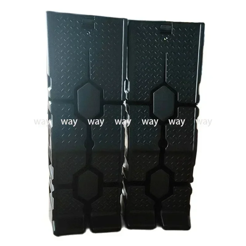 1 Pair Car Ramp - 6000lbs Capacity, Anti Slip with Enhanced Friction & Drainage Design, Leveling Ramp for Heavy Duty Car Lift