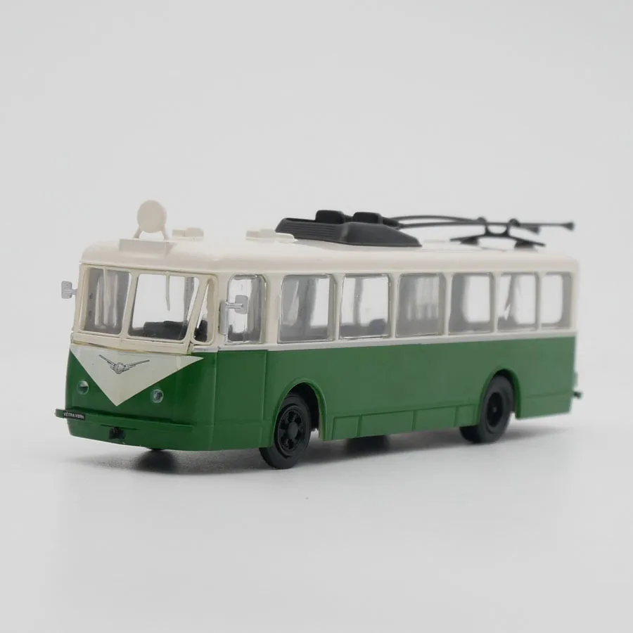 

Diecast IXO 1:72 Scale Ist VETRA VBRh French Trolley Bus Metal Toy Alloy Die Cast Passenger Car Model Collectible Toy Gift