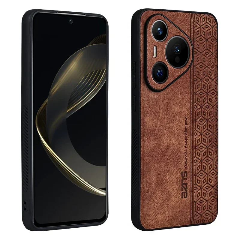 EUCAGR PU Leather Elite Shockproof Cell Phone Case - Premium Protection Series