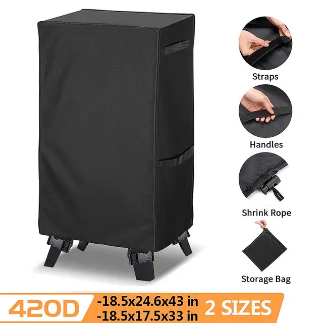 420D Bbq Grill Barbeque Cover Porvizálló Vízálló Weber Nagy Teherbírású Charbroil Outdoor Rain Protective Barbecue
