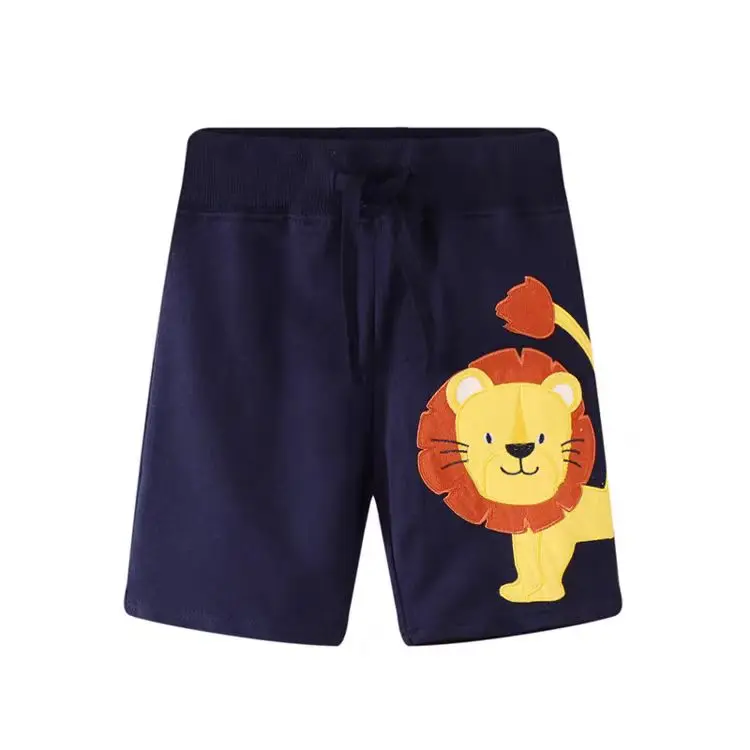 Little maven Fashion Boys Shorts Pant Summer Animal Lion Shark Baby Boy Trouser Cotton Toddler Girls Shorts for Kids Clothes kids shorts kids trousers