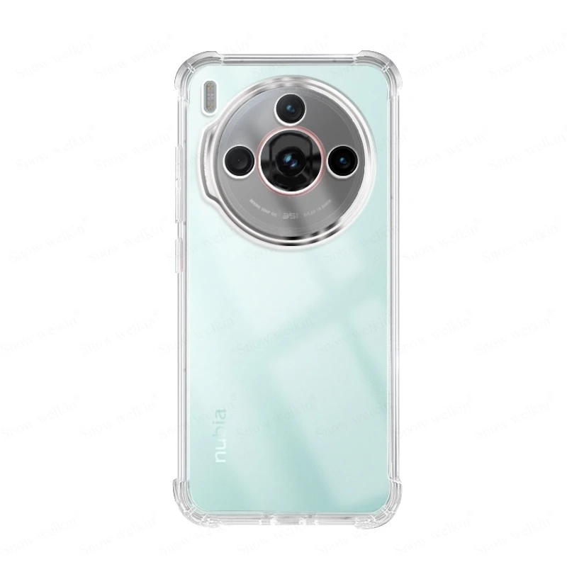 Clear Soft TPU Shockproof Case with Airbag Buffers - Full Protection Back Cover
