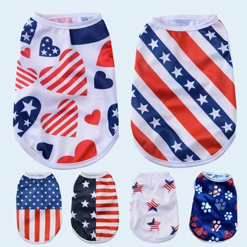Patriotic Summer Pet Vest 1