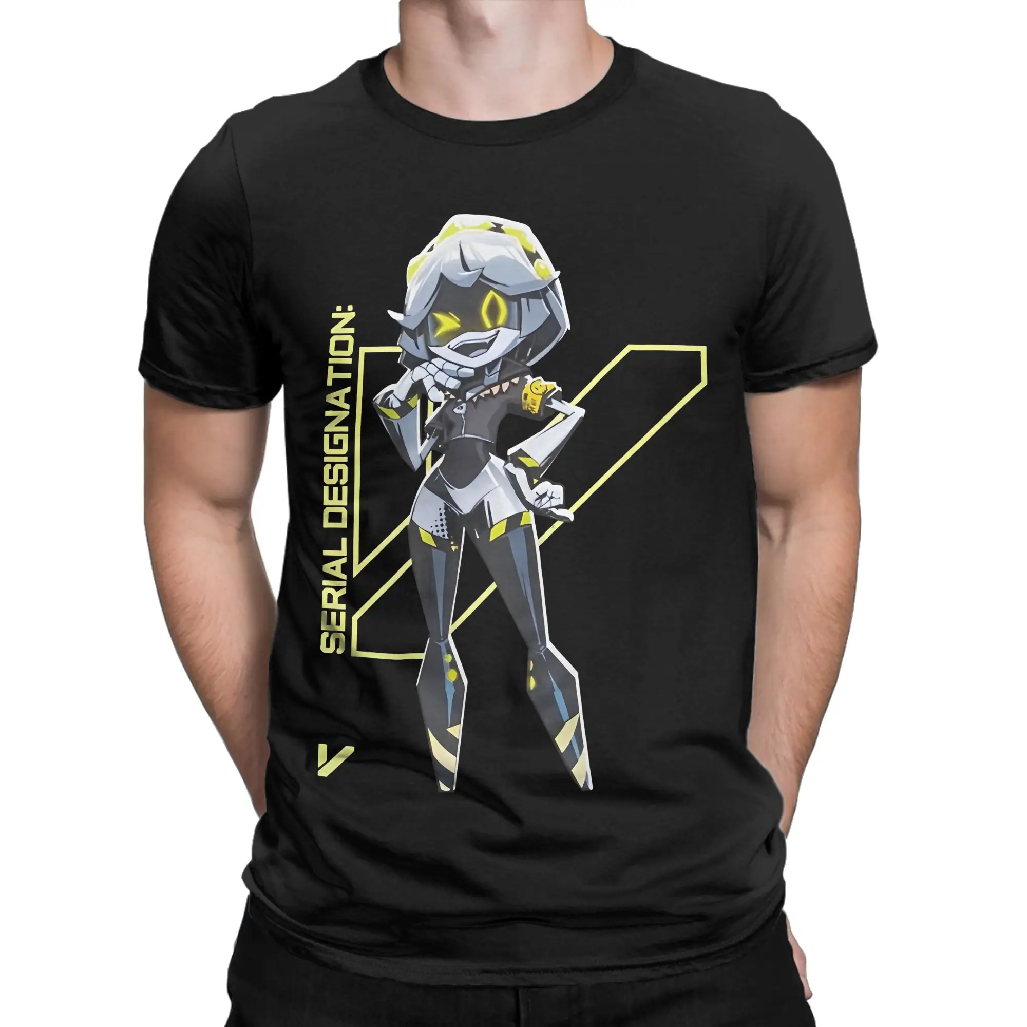 Murder Drones Men's Funny Cotton Crewneck T-Shirt Gift Idea