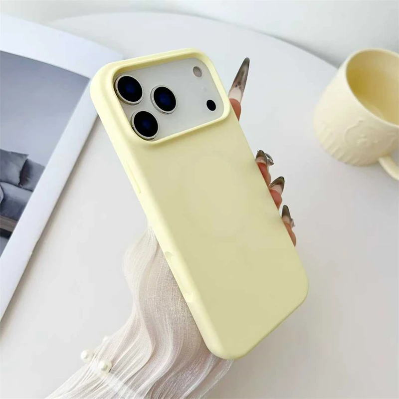 ตัวเลือกสินค้า เคสซิลิโคนบางเฉียบแม่เหล็ก Magsafe สำหรับ iPhone