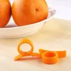 5 pcs Kitchen Tool  Orange Citrus Peeler Plastic Fruit Slicer Cutter Peeler 2