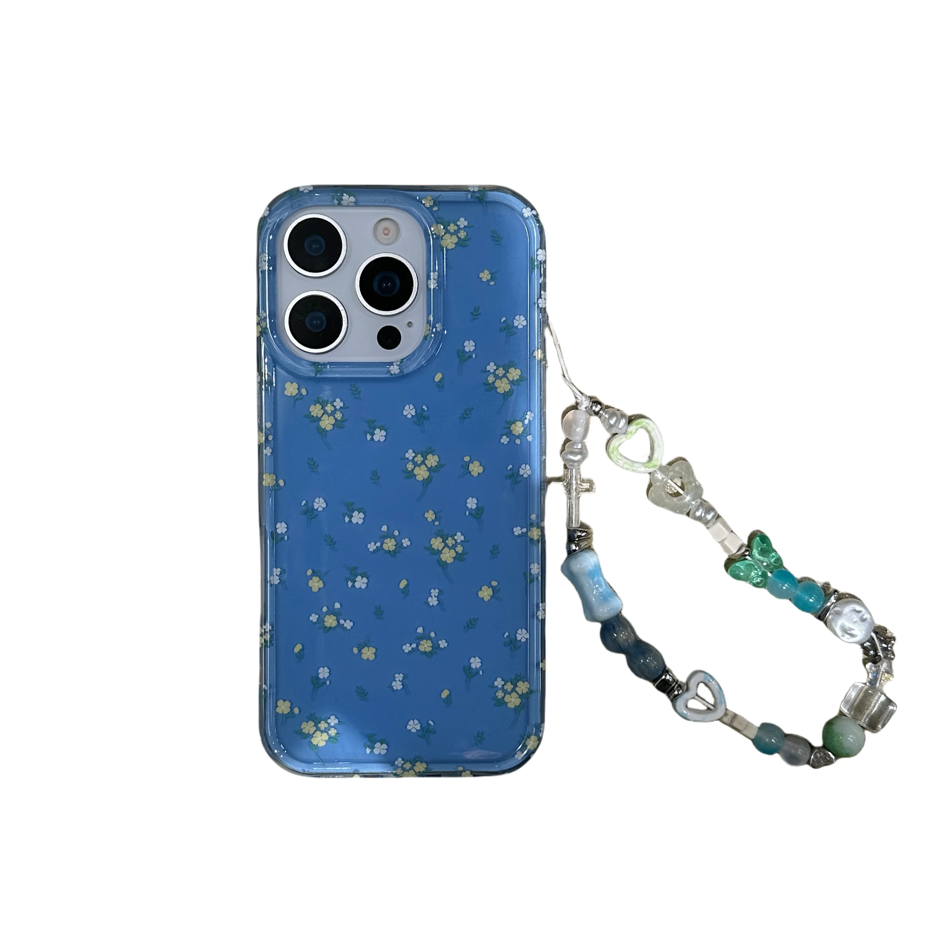 Vintage INS Klein Blue Little Yellow Flower Prints Wrist Chain Phone Case for iPhone 16 15 14 13 Pro Max Back Phone Cover Capa - AliExpress 202192403 Vintage INS Klein Blue Little Yellow Flower Prints Wrist Chain Phone Case for iPhone 16 15 14 13 Pro Max Back Phone Cover Capa - AliExpress 202192403