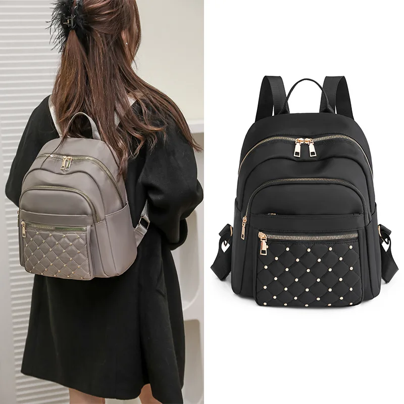Classic Vintage Style Women Backpack Leather PU Fashion Backpack Women Travel Bag Casual Solid School Bag for Girl
