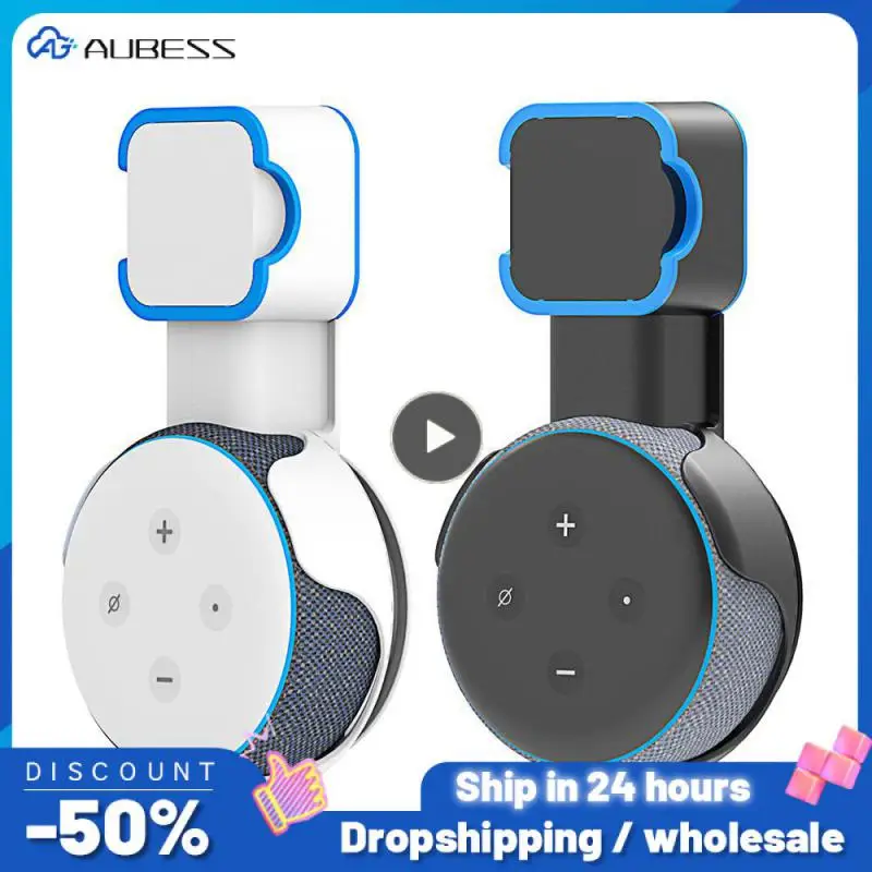 Per Alexa Echo Dot 3Rd Speaker Supporto Per Montaggio A Parete Supporto Per La Generazione Di Ganci Cassa Per Interni Con Gestione Dei Cavi Senza Viti