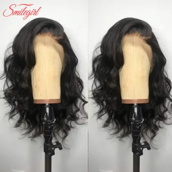 5x5 Hd Lace Frontal Wigs Glueless Human Hair Short Bob Wigs Body Water Wave Lace Front Wigs Brazilian Virgin Hair Natural Black 1