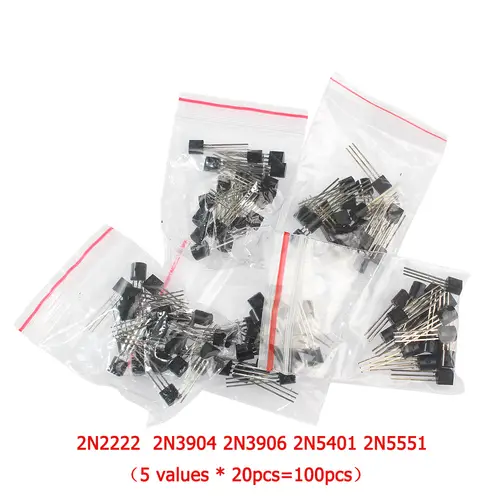 50-900PCS Transistors kit NPN PNP S8050 S8550 S9012 2N3904 2N3906 C1815 A1015 MJE13001 BC327 BC337 BC517 BC547 BC548 BC549 BC558 - Image 17