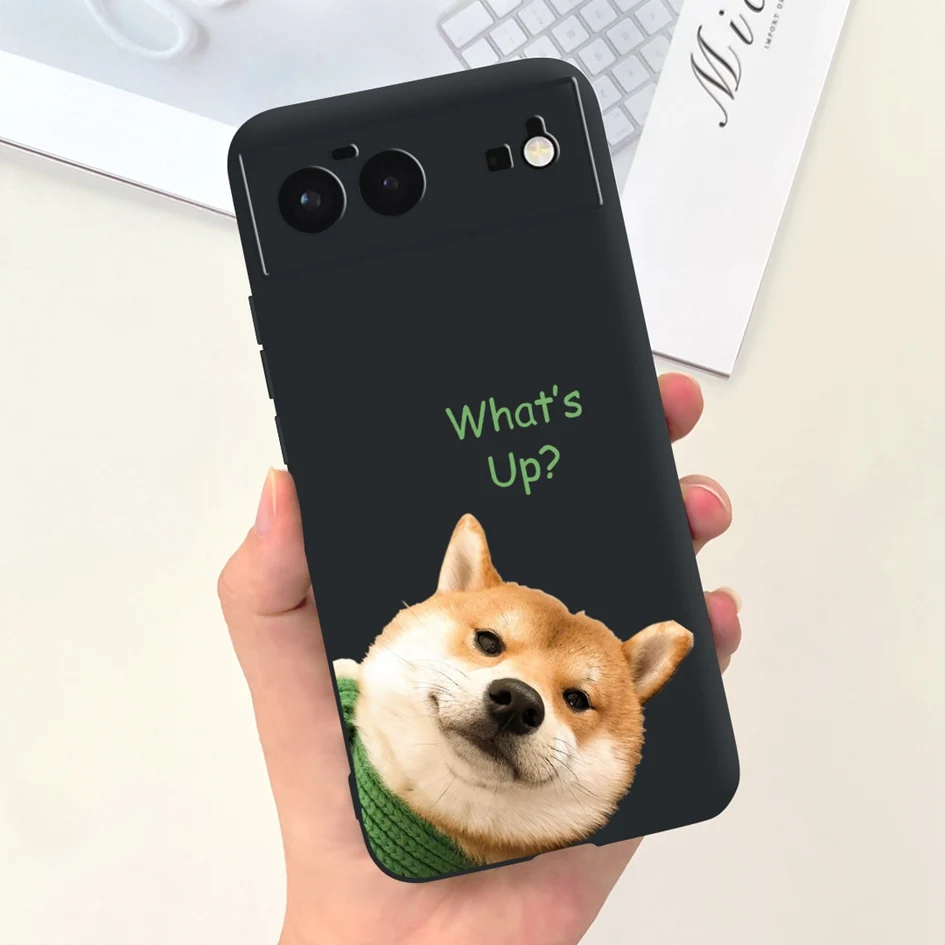 Astronaut-Themed Shockproof Silicone Case - Cute and Durable Cover