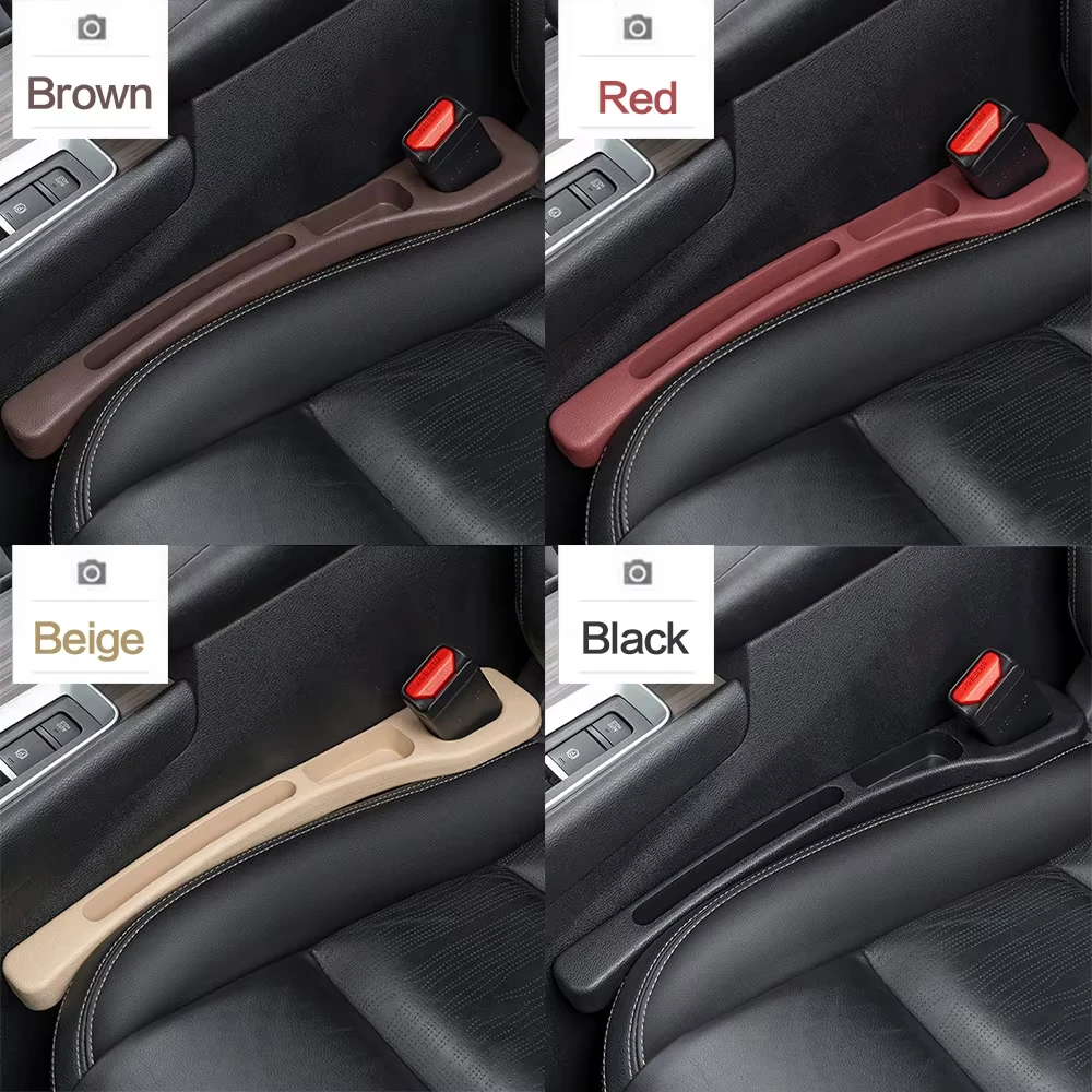 Car Seat Gap Filler & Organizer - Interior Storage & Decoration Set (2-Pack)