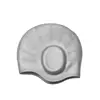 Waterproof Ear Protector Cap With No Wut Head Silicone High Quality Swimming Caps Children and Adults High Elasticity Diving Hat 6
