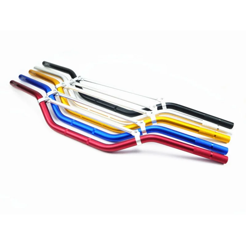 

22mm Motorcycle Handlebar Accessories Off-road Vehicle Modified Aluminum Alloy Faucet Handle bar With Thickening