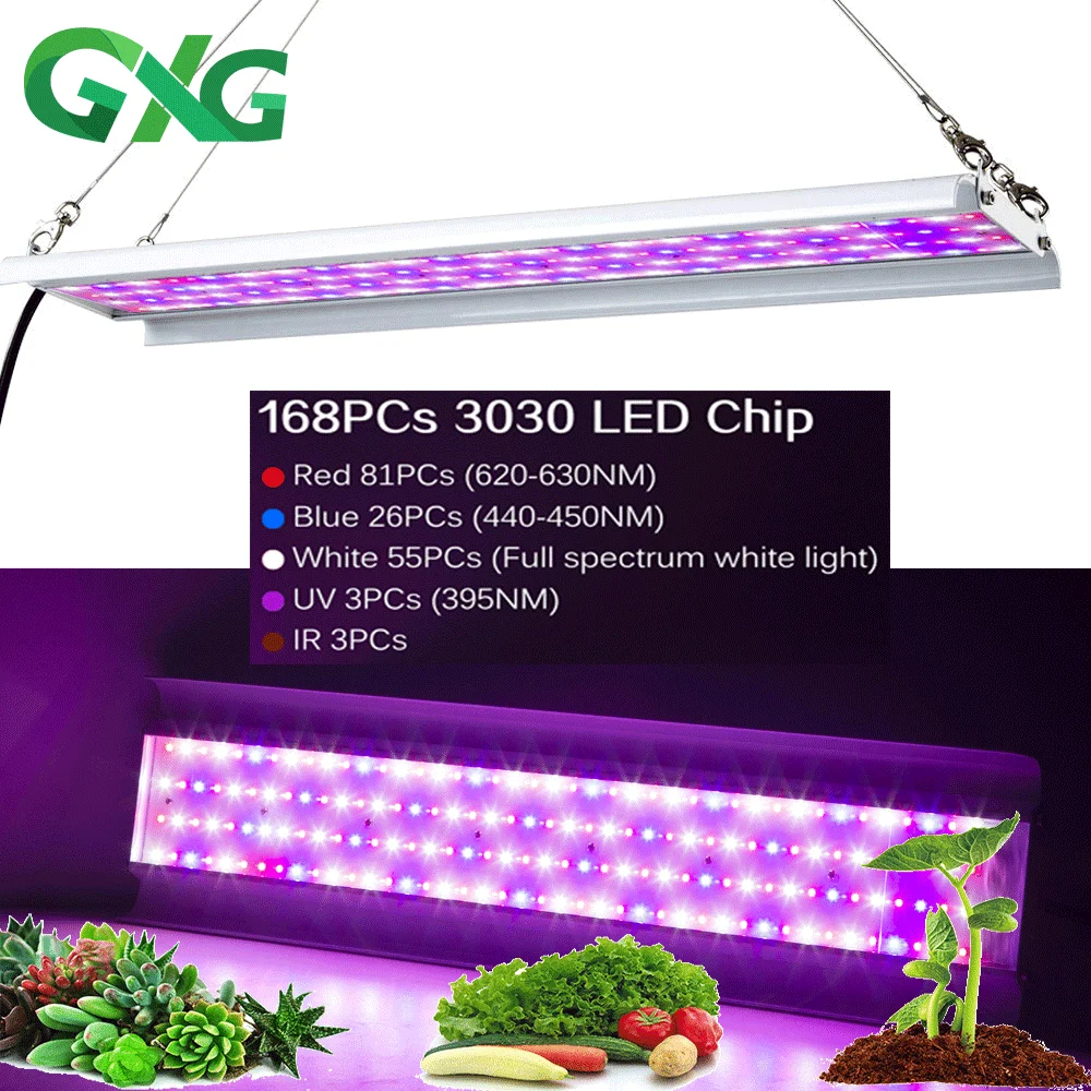 

1000W LED Grow Light Full Spectrum AC85-265V 80W Phytolamp Waterproof Growing Lamp For Indoor Plants Greenhouse Tent Seedings
