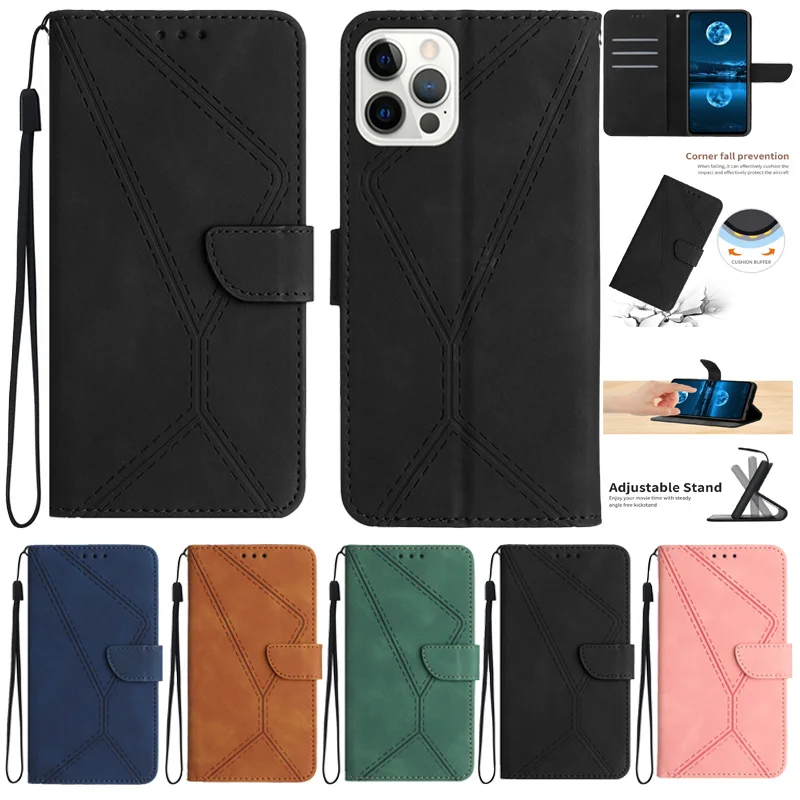 

For Apple iPhone 12 Pro Flip Case 12 Pro 12Pro Max Fundas Case For iPhone 12 ProMax 12 Pro Capa Coque Leather Wallet Book Cover