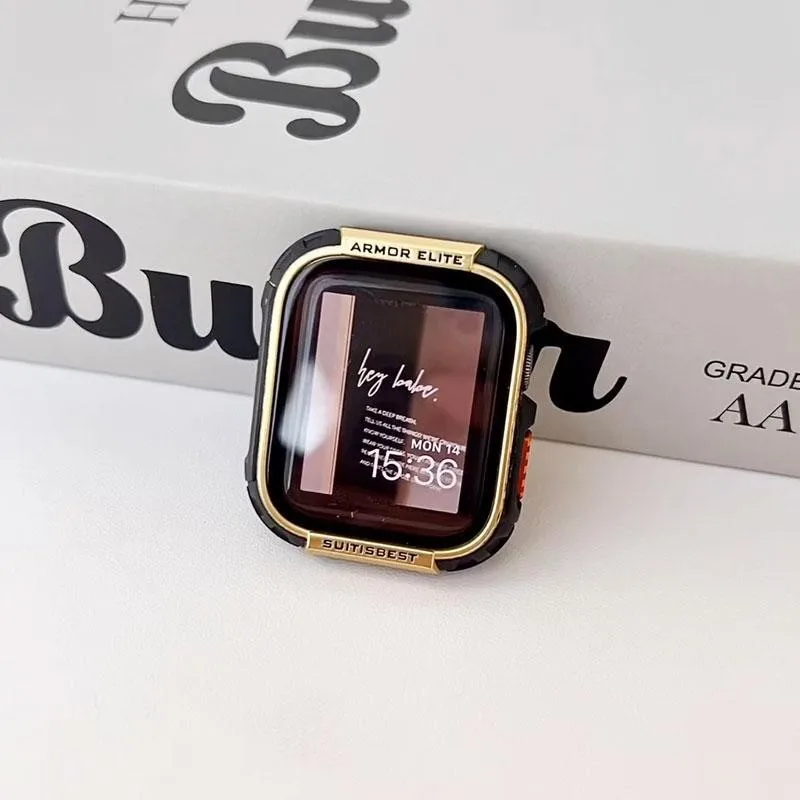Titanium Protective Case with Glass Film