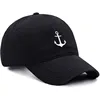 Men's Baseball Cap Women's Soft Washed Cotton Anchor Embroidery Dad Hat Sport Golf Caps For Man Sun Hats Dropshipping 3