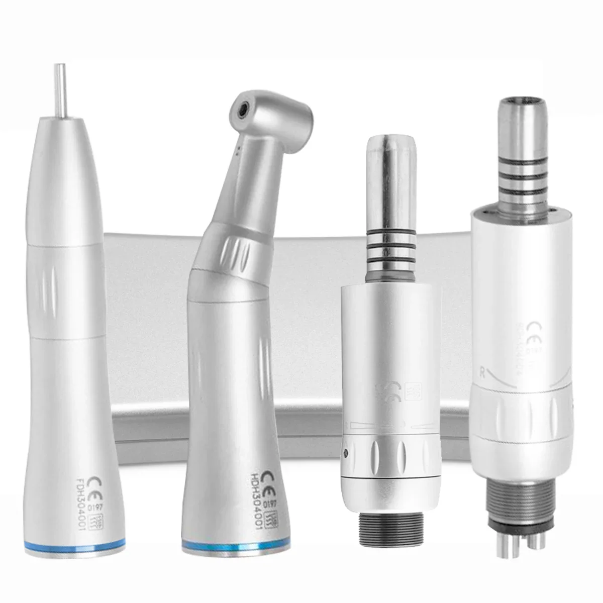 

Denspay Dental Low Speed Handpiece Inner Water Spray Straight Contra Angle 2/4Holes Air Motor Air Turbine Dental Handpiece