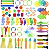Diving Toys Plastic Children Summer Outdoors Swimming Pool Playing in the Water Toy Parent child Interactive Swim Activity TMZ 1