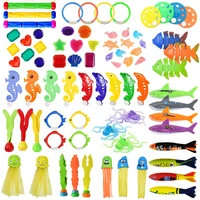 Diving Toys Plastic Children Summer Outdoors Swimming Pool Playing in the Water Toy Parent child Interactive Swim Activity TMZ 1