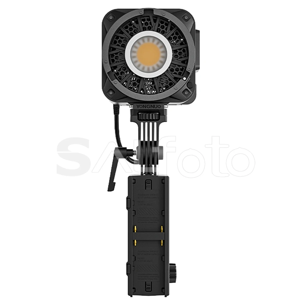 Yongnuo YNLUX100 RGB 120W, 2700K-10000K 핸드헬드 LED 비디오 라이트, COB 램프, YNLUX100RGB 카메라, 창의적인 사진 필 조명