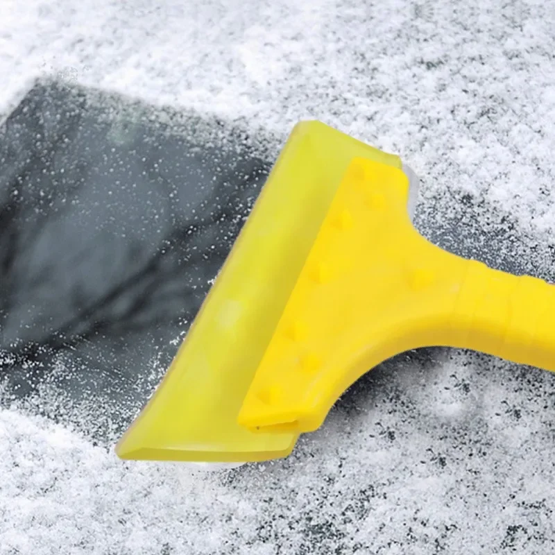 Oxford Car Ice Scrapers Winter Car Windshield Snow Brush Soft Non-slip Handle Ice Scraper Snow Shovel Removal Accessories