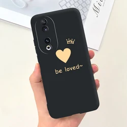 Cute Cartoon Cat Head Soft Silicone Phone Case - Protective Cover for Honor 90 (Case - c64)