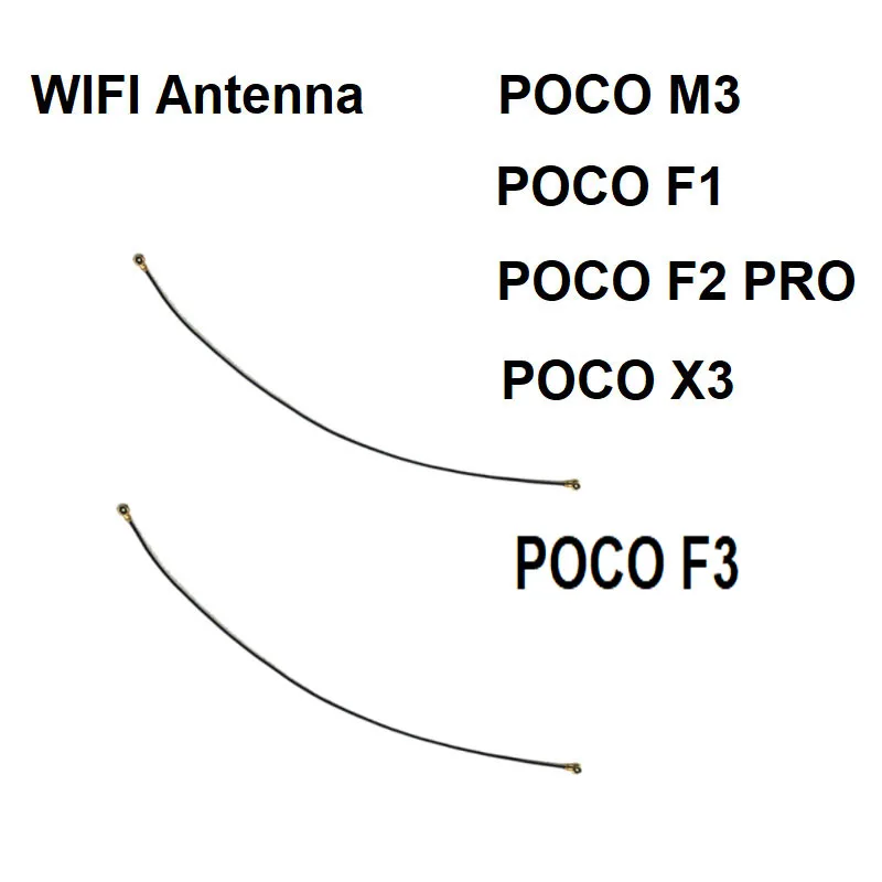 

10PCS Wi-Fi Signal Wifi Aerial Ribbon Antenna Flex Cable Wire Repair Parts For Xiaomi Poco X3 F1 M3 F2 Pro F3