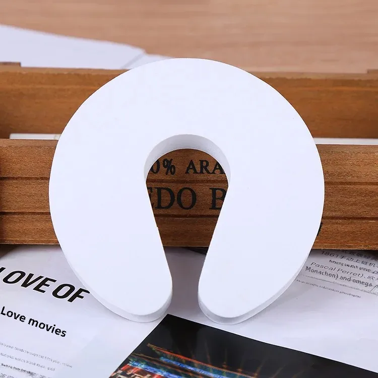 2.2CM Thick Child Safety Latch Full Door Card Home Protection Supplies Foam Material U-Shaped Door Clip Household Closure Device
