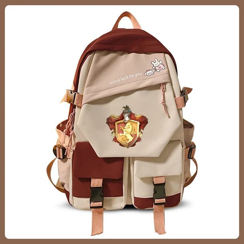 Film Harryypotter Zaino Studente Nylon Borsa Da Scuola Gryffindor Hermione Ginny Weasley Ron Slytherin Badge Malfoy Couplekark