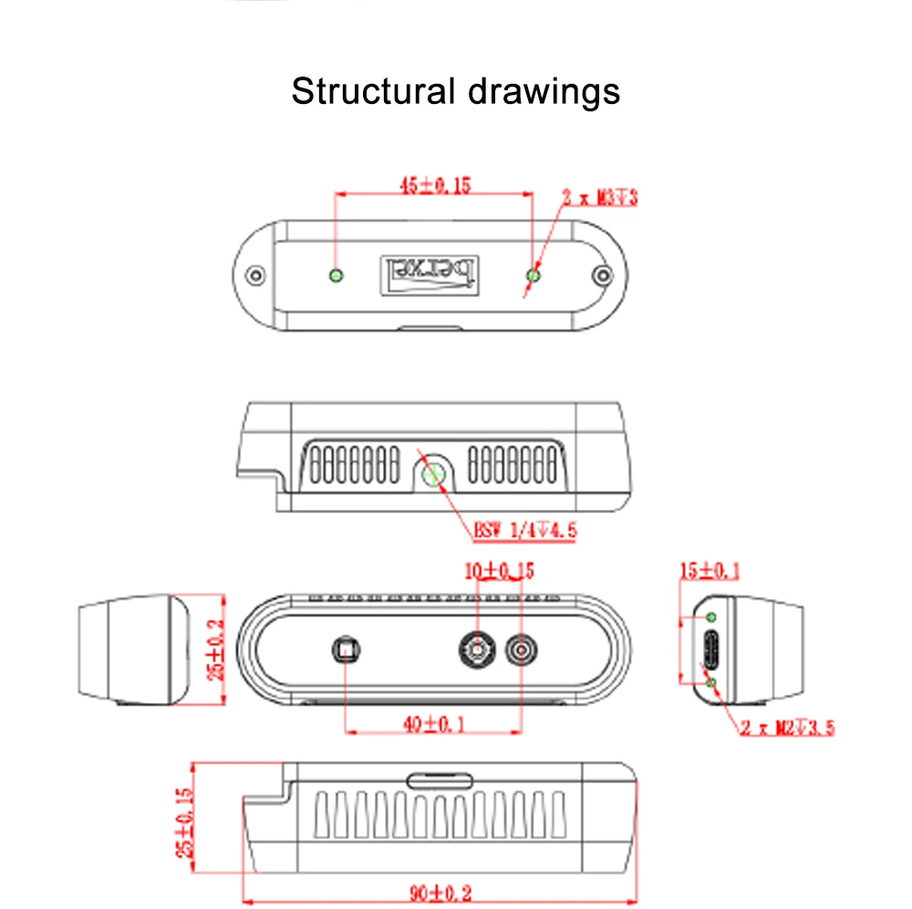 iHawkP100R Depth Camera 3D Structured Light High Precision Integrated Circuit 0.