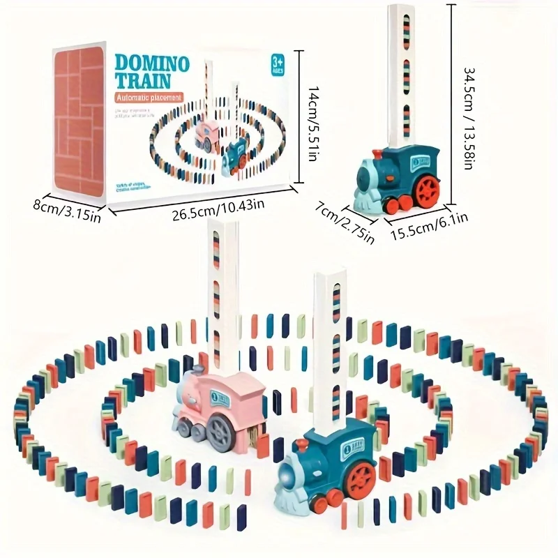 Automatic Domino Train Toy 6