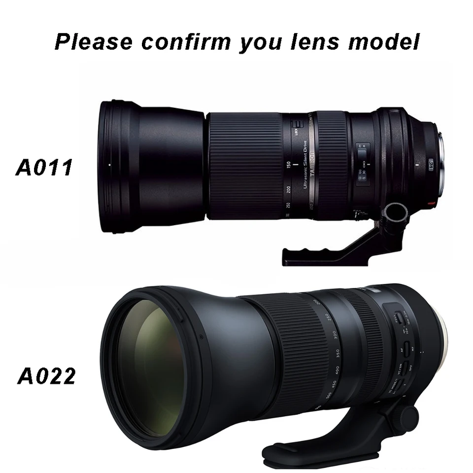 Anel de borracha de zoom/foco de lente para Tamron SP 150-600mm f