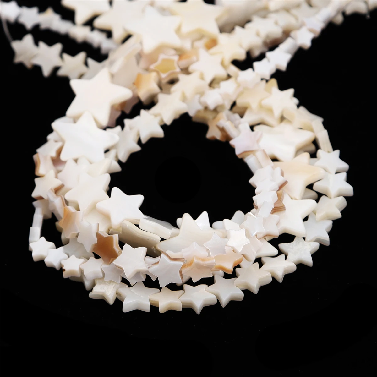 Star Shell Beads Freshwater Mother Of Pearl Bead for DIY Necklace Bracelet Jewelry Making Handmade Accessories
