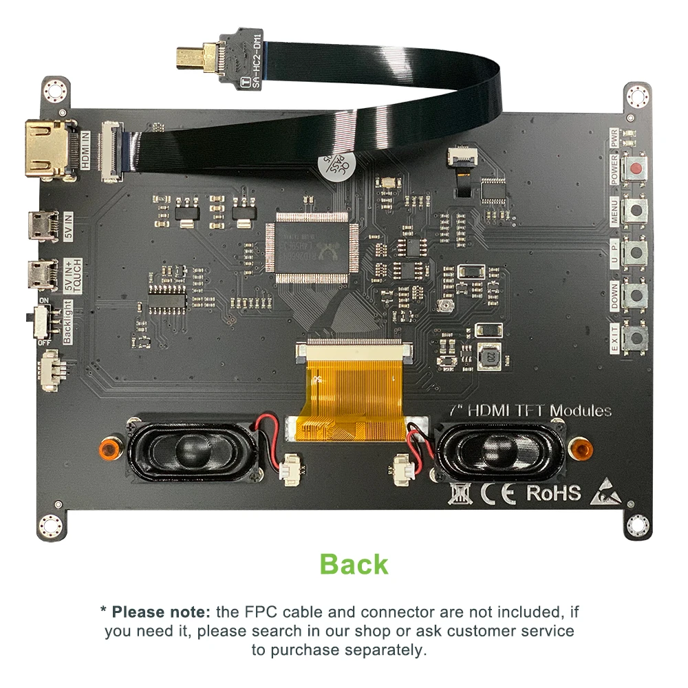 LESOWN   ġ ũ 10.1 ġ ̵ ÷, HDMI ÷, Ŀ , 1024x600 IPS LCD г, USB 5V 