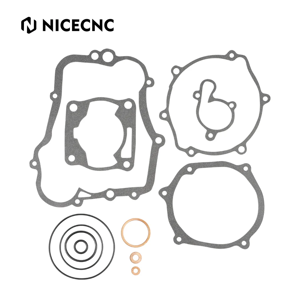 Nicecnc Motorcycle Complete Engine Gasket Kit For Yamaha Yz85 Yz 85 2002 2003 2004-2018 2017 2016 Non-Asbestos Net Accessories