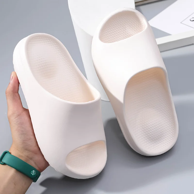 Slippers for Women and Men Non-Slip With Thick Sole Soft Foam Sliders Super Soft Non-Slip Slipper for Indoor  Outdoor_voghion.com