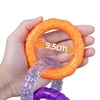 Dog Chew Toy TPR Teeth Cleaning Pet Toys For Small Medium Large Dogs Interactive Bite Resistant 3 Ring Tug Dog Toy Pet Supplies 6