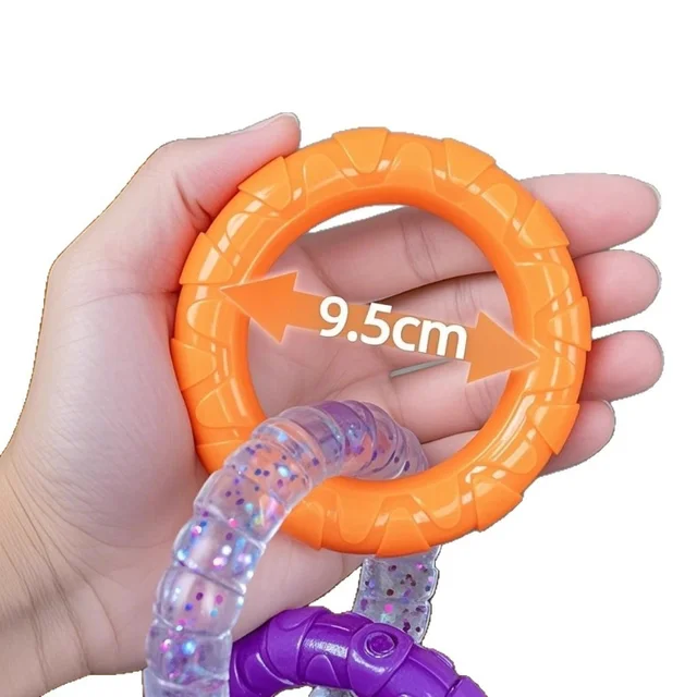 Dog Chew Toy TPR Teeth Cleaning Pet Toys For Small Medium Large Dogs Interactive Bite Resistant 3 Ring Tug Dog Toy Pet Supplies 6