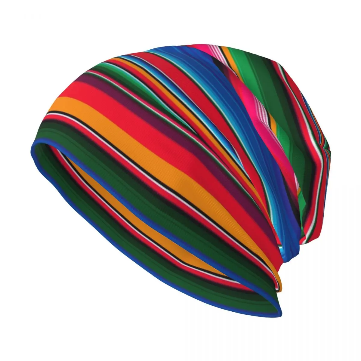 

Mexican Ethnic Bonnet Hats Goth Ski Skullies Beanies Hats Boho Rainbow Lgbt Pride Yaoi for Men Women Knit Hat Warm Dual-use Caps