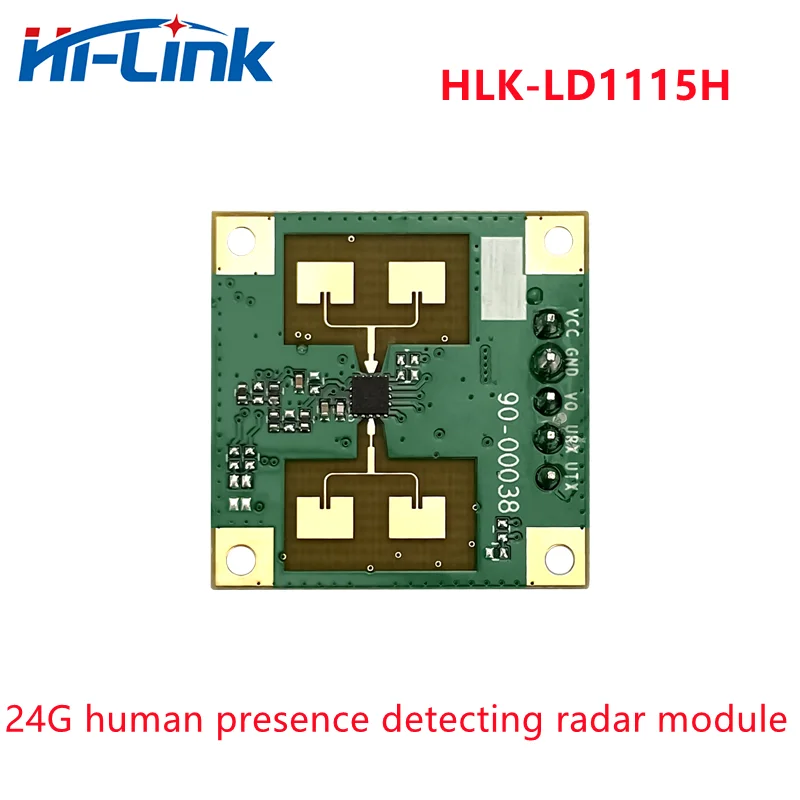 하이 링크 링크 24Ghz 휴먼 프리젠 스 센서 레이더 모듈, TTL 직렬 통신 LD1115H 마이크로 모션 감지, 무료 배송 ...
