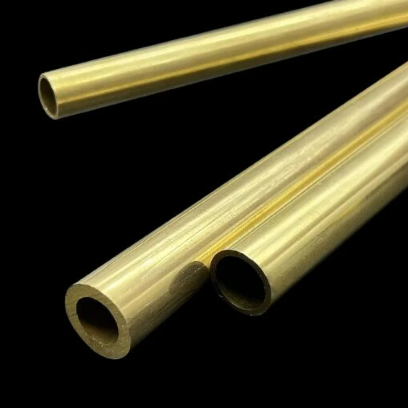 1pcs H62 Brass Tube Outer Diameter 2mm~12mm Different Wall Thickness 0.5mm 1mm 1.5mm 2mm 3mm Capillary Hollow Brass Rod brass tube