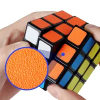 SENGSO Magic Cube 3x3 Frosted Texture Sticker Magic Cube Educational Toys Children Puzzle Toys Designated For Competition Cubes 2