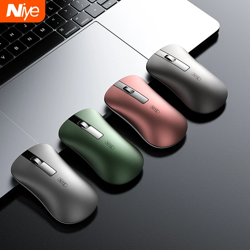 

Cute Mini 2.4G Wireless Mouse Bluetooth 4 Button 1600 DPI Silent Ergonomic Rechargeable USB Optical Mice For PC Laptop