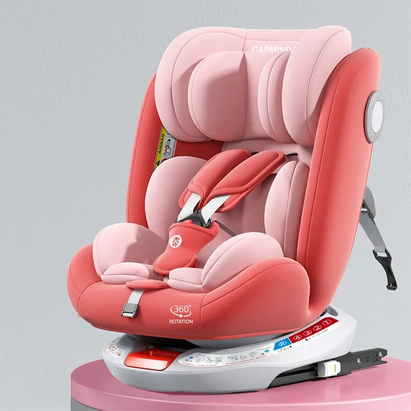 

Newborn Baby Seat Car Seat Car Seat Two-way Swivel Seat Can Sit or Recline Sponge Cushion Comfortable Infant Safety Seat