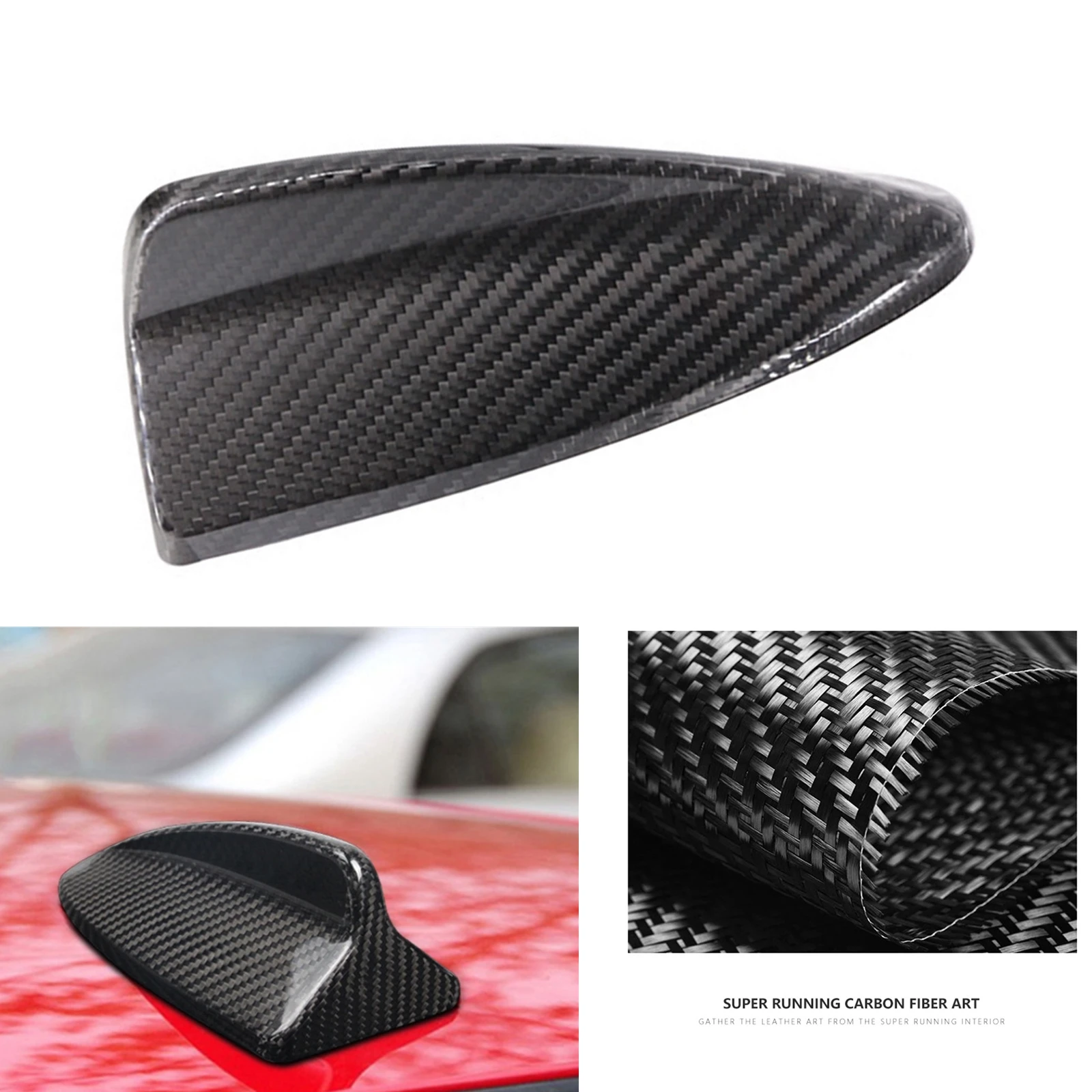 

Roof Shark Cap Fin Antenna Cover Exterior Antennae Aerial For BMW X5 E70 X6 E71 E72 X3 F25 2007-2013