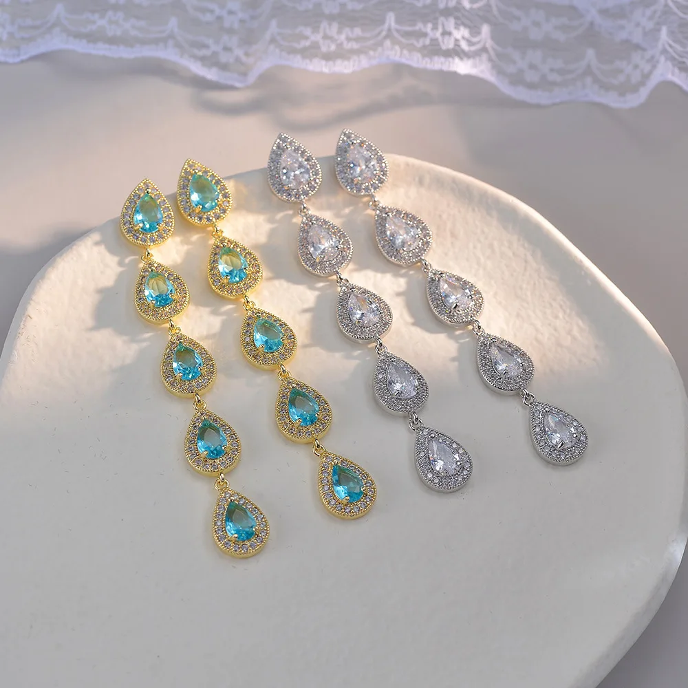 

Dinner Banquet Party Formal Occasions Stud Simple 925 Silver Classic Jewelry for Wedding Women Lady Gifts