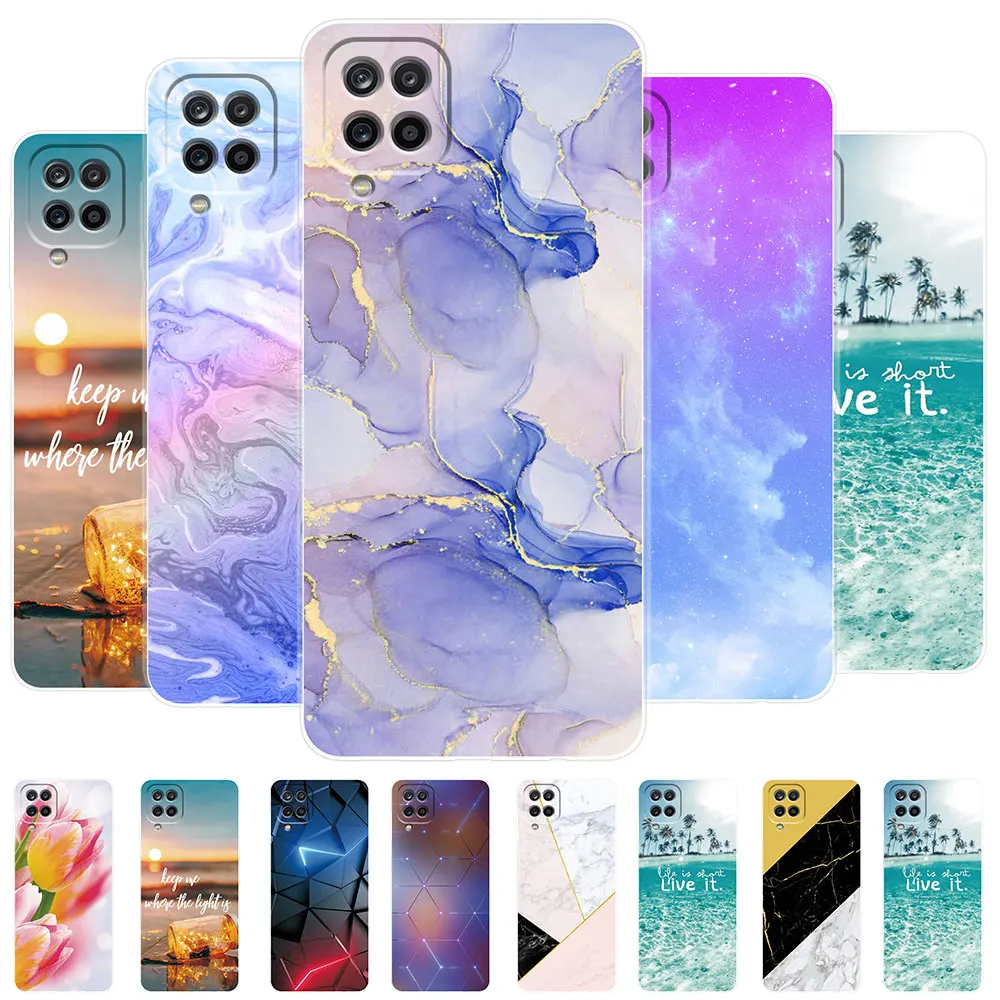 Per Samsung M12 Custodia M12 Custodia Morbida In Silicone Verniciato Trasparente Tpu Fundas Per Samsung Galaxy M12 Cover Coque Galaxy M12 Custodie Par